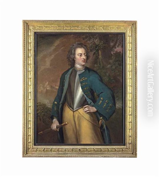 Portrait Of King Carl Xii Of Sweden (1682-1718) - view 1