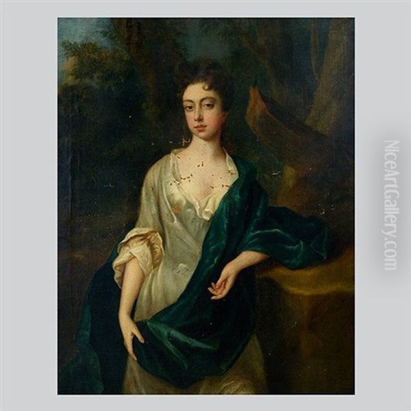 Portrait Of Priscilla Squire, Daughter Of Edward Bower Esq. Of Burlington - view 1