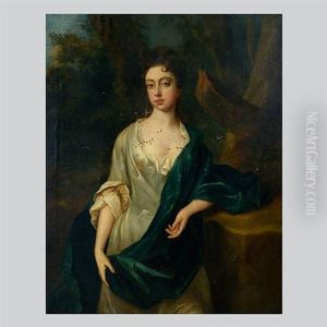 Portrait Of Priscilla Squire, Daughter Of Edward Bower Esq. Of Burlington Portrait Of Priscilla Squire, Daughter Of Edward Bower Esq. Of Burlington
