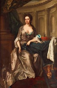 Drottning Anne Av England Som Athena