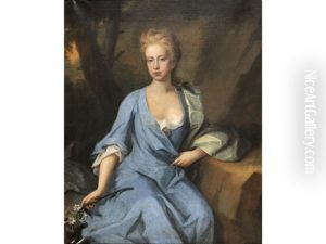Portrait Of A Young Lady (lady Anne (c. 1696-1736), The Daughter Of Archibald Campbell, 1st Duke Of Argyll?) by Michael Dahl