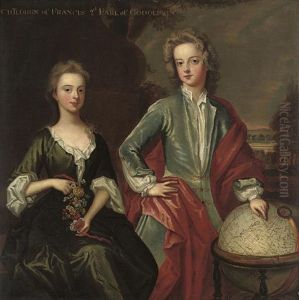 Double Portrait Of The Children Of Francis, 2nd Earl Of Godolphin