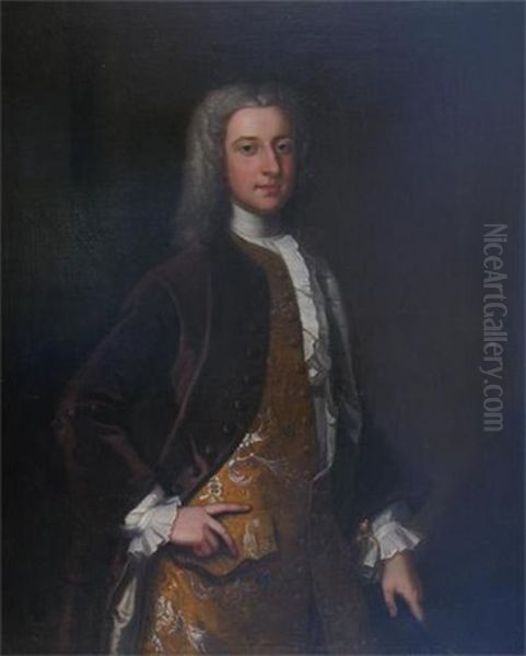 Portrait Of Sheldon Paget Walker (+ Portrait Of His Wife; Pair) - view 1