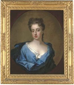 Portrait Of Lady Elizabeth Noel, Half-length, In A Blue Dress And Wrap