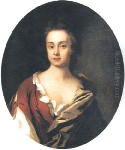 Portratt Forestallande Madame Eliz. Herbert