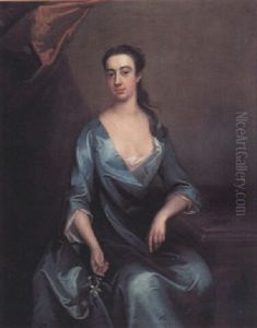 Portrait Of Miss Shafto by Michael Dahl