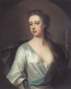 Portrait Of Lady Mary Lomax by Michael Dahl