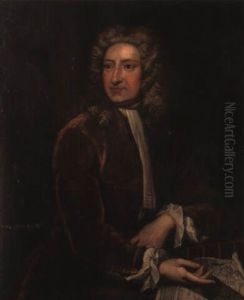 Portratt Av Astronomen Edmund Halley