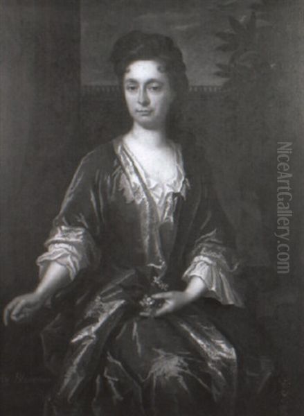 Portrait Of Lady Anne Blencowe Of Marston St. Lawrence - view 1