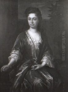 Portrait Of Lady Anne Blencowe Of Marston St. Lawrence by Michael Dahl