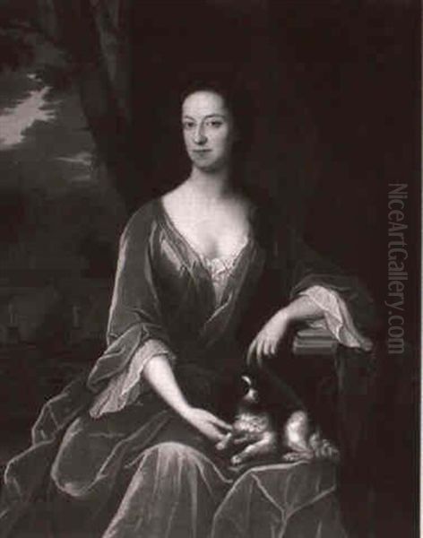 Portrait Of Anne Stringer, Wife Of John The 2nd Earl Of Fitzwilliam (1685-1728) Of Milton Park - view 1