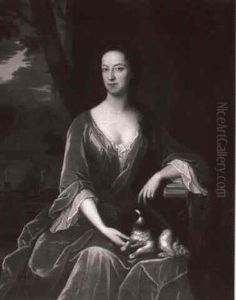Portrait Of Anne Stringer, Wife Of John The 2nd Earl Of     Fitzwilliam (1685-1728) Of Milton Park by Michael Dahl