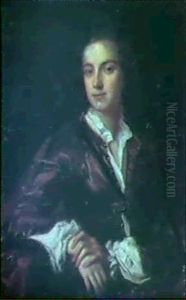 Portrait De Jeune Homme En Buste by Michael Dahl