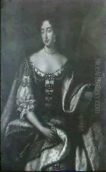 Portrait De La Reine Anne D'angleterre - view 1