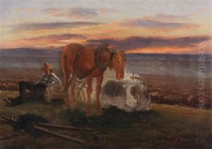 In Der Campagna by Siegwald Johannes Dahl