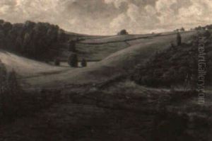 Utsikt Vid Linder"d by Vilhelm Dahlbom