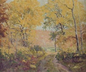 Brown County Landscape by Charles William Dahlgreen