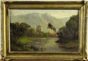 Santa Rosa Creek by Carl Christian Dahlgren