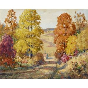 Down The Road, Brown County by Charles Dahlgren