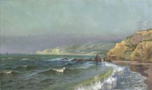 Coastal Scene by Marius Dahlgren