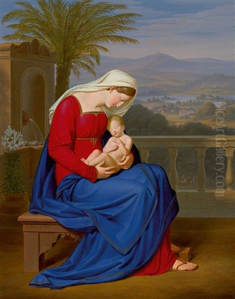 Mary With The Child - view 1