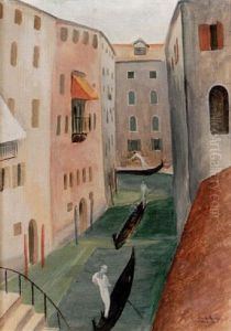 Motiv Fran Venedig by Ewald Albin Filip Dahlskog