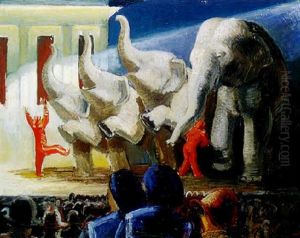 Pa Cirkus by Ewald Albin Filip Dahlskog