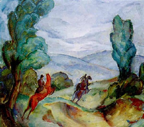 Morgonridt - view 1