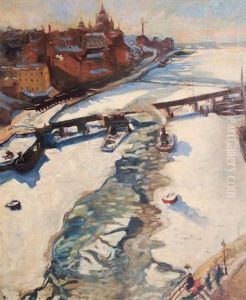 View On Stockholm by Jessie Mary Dahlstroem