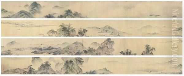 Grand View Of Mountains And Rivers - view 1