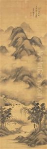 Misty Landscape by Dai Mingyue
