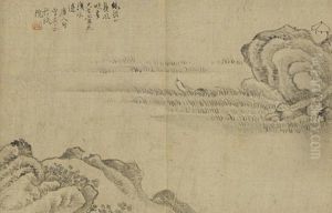 Twelve Landscapes (12 Works) by Dai Xi