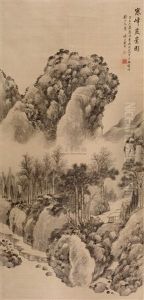 Landscape After Li Tang And Fan Zhonglis' Brush by Dai Xi