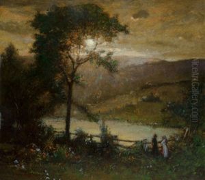 The Lake In The Hills by Elliot Daingerfield