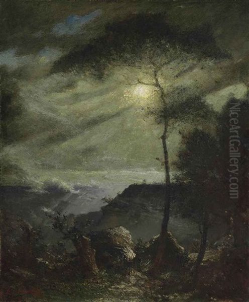 Grand Canyon, Moonlight - view 1