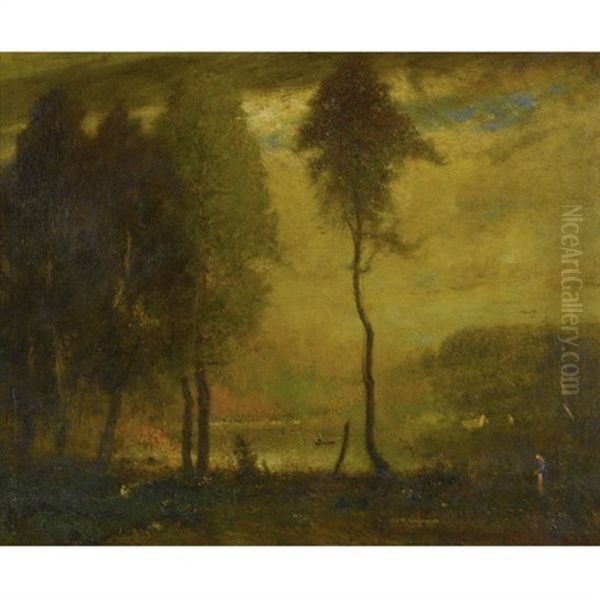 The Pond - Late Afternoon - view 1