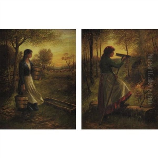 Twilight In The Fields (pair) - view 1