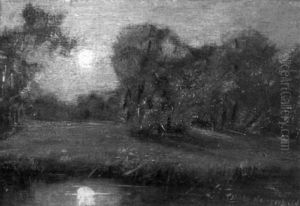 Full Moon by Elliot Daingerfield