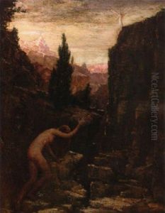 Spirit Of The Canyon by Elliot Daingerfield