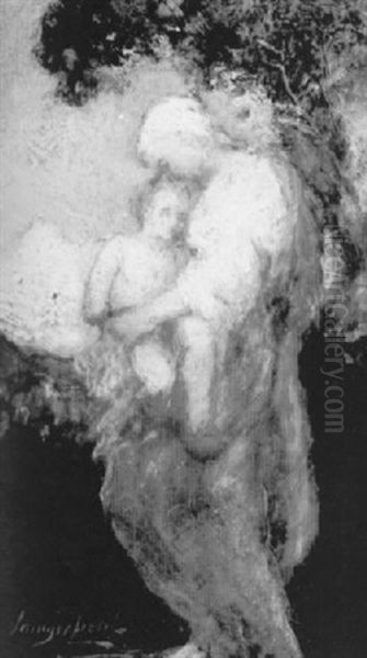 Mother In A Garden - view 1