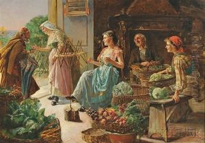 Florentine Family Giving Alms Florentine Family Giving Alms