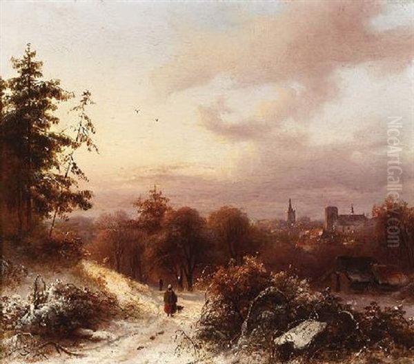 Blick Auf Das Winterliche Kleve - view 1