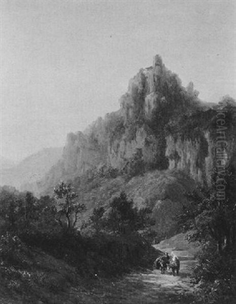 Mittelgebirgslandschaft (an Der Ahr?) - view 1