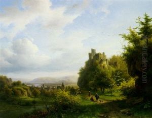 Landscape With A Castle Beyond Landscape With A Castle Beyond