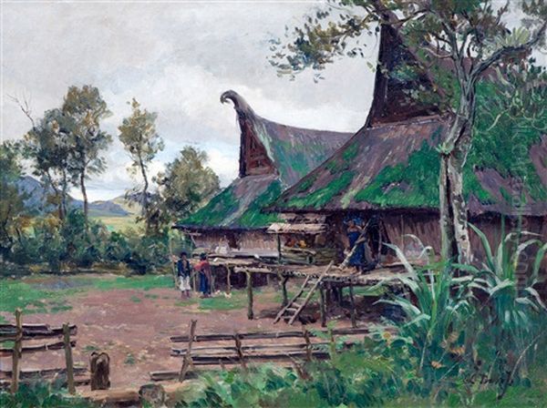 Minangkabau Village, Sumatra - view 1