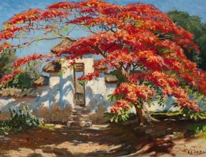 The Flamboyant Tree by Carel Lodewijk Dake the Younger