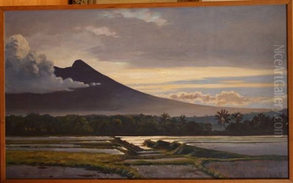 Zonsopkomst Gunung Gede, West Java - view 1