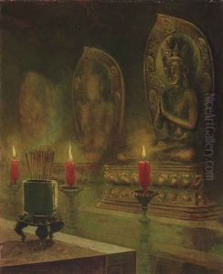Buddhas by Carel Lodewijk Dake the Younger
