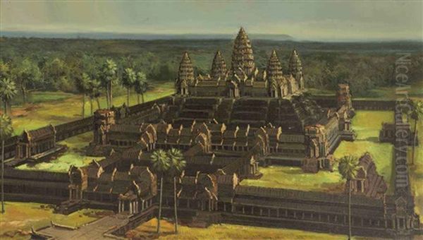 Angkorwat, Kambodscha - view 1