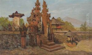 Temple By Gitgit Temple By Gitgit